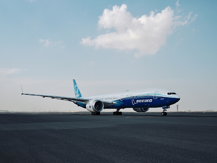 Boeing 777X Arrives in Dubai for 2021 Dubai Airshow