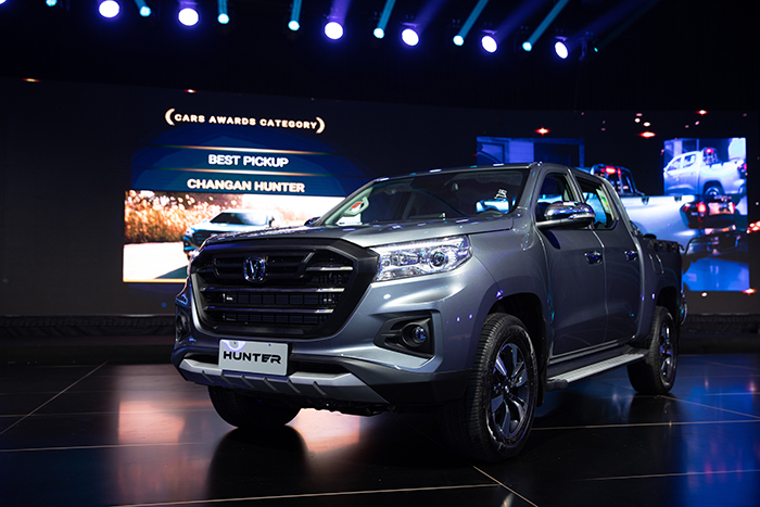 Almajdouie Changan tops the “Automotive Sector Award” in the Kingdom . .  Changan “Hunter” leads the competition and wins the “Best Pick-up 2021” award