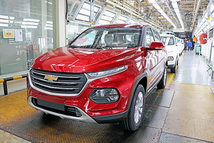 A Whole New Groove: The First Middle East Spec Chevrolet Groove Rolls Off the Production Line, Eager to Arrive in the Region