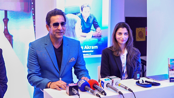 The Health Bank partners with Wasim Akram to Raise Awareness for Early Diabetes Detection