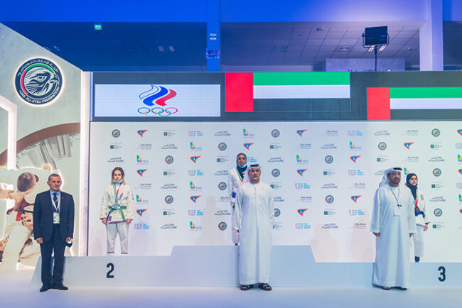 UAE LEADS JU-JITSU WORLD CHAMPIONSHIP AS UAE FALCONS CAPTURE 15 MORE MEDALS UAE LEADS JU-JITSU WORLD CHAMPIONSHIP AS UAE FALCONS CAPTURE 15 MORE MEDALS