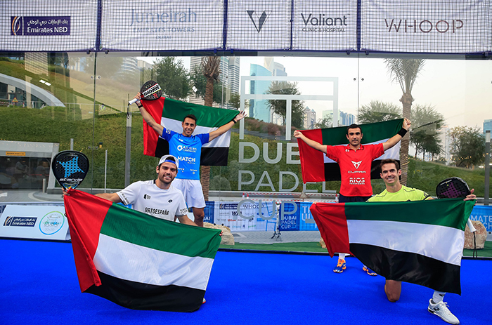 UAE Flag Day fever hits Dubai Padel Cup!