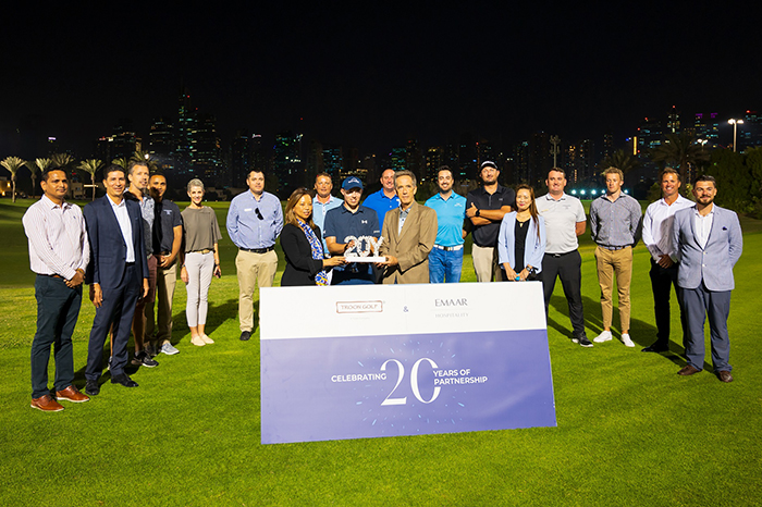 TROON GOLF AND EMAAR HOSPITALITY GROUP MARK 20TH ANNIVERSARY OF PARTNERSHIP WITH CELEBRATORY EVENT