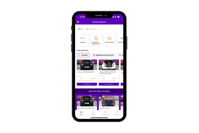 “Pioneer Auctions” Launches Mobile App for Its Pioneering Online Car Bidding Platform
