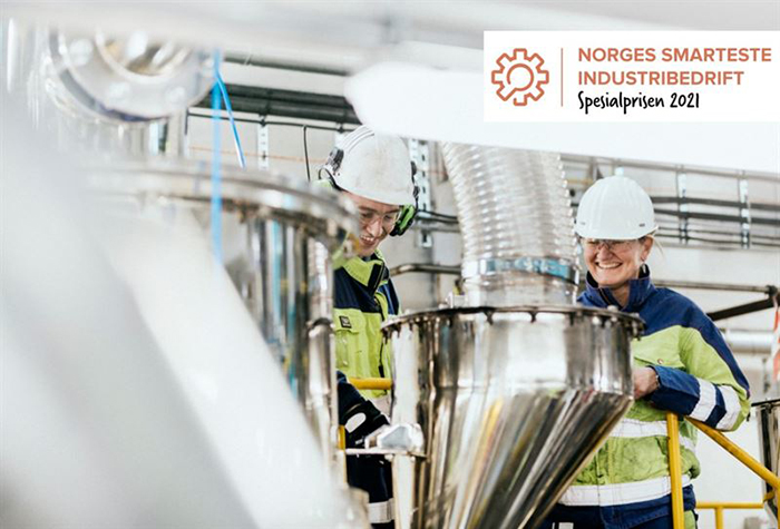 Vianode winner of special award, Norway’s smartest industrial company 2021