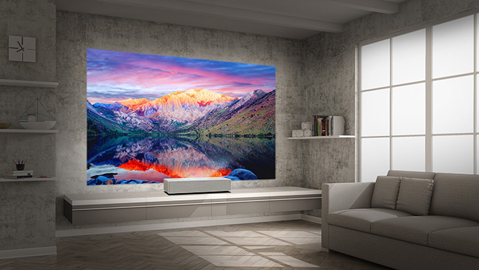 Experience Breath-taking Visuals with LG’s Cinema Quality Laser Projector