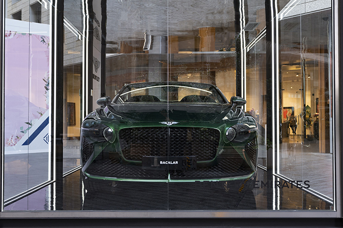 BENTLEY’S PINNACLE OF COACHBUILDING, THE BACALAR, HAS BEEN EXHIBITED FOR THE FIRST TIME IN THE UAE