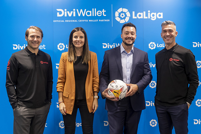 LaLiga Names Divi Official Crypto Wallet for MENA, SEA, & China, in a World’s First for a Football League