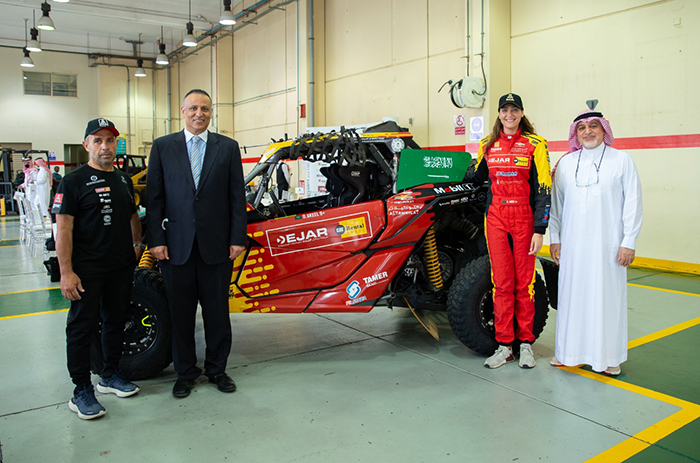 In a press conference with Rental Alternatives Equipment Co., Ltd., a subsidiary of Zahid Group, WORLD CHAMPION DANIA AKEEL UNVEILS HER PARTICIPATION PLAN IN 2022 DAKAR RALLY