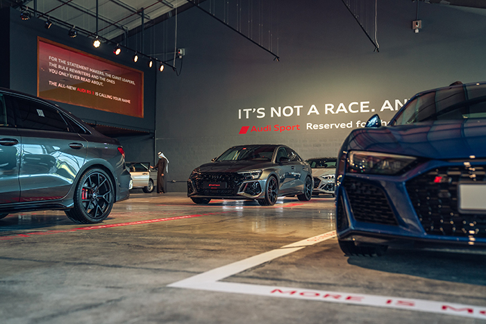 All-new Audi RS3 makes regional preview at week-long Audi Sport spectacle in Dubai