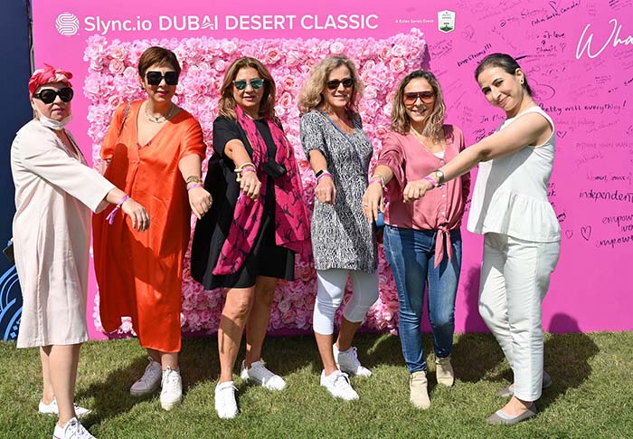 Fifty Shades of Pink: Emirates Golf Club Turns Pink in Support of Breast Cancer Awareness and Al Jalila Foundation