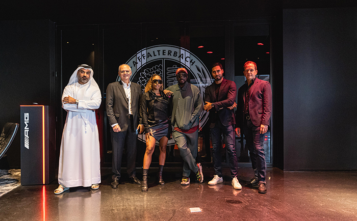 AMG Brand Ambassador will.i.am Visits World’s First AMG Store in Dubai