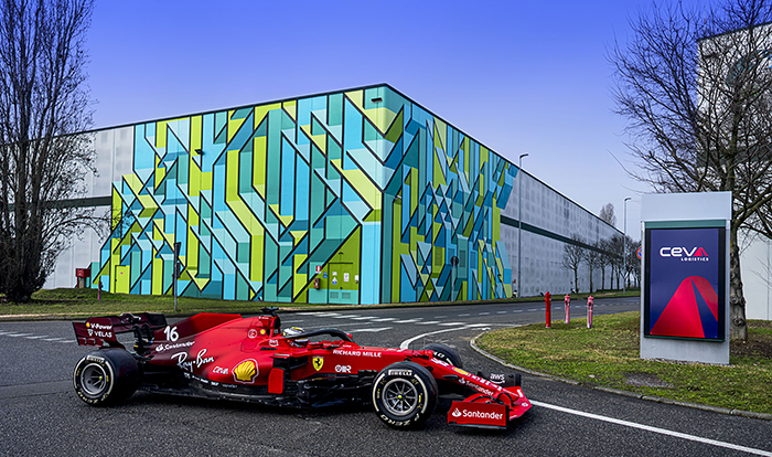 CEVA Logistics becomes Team Partner of Scuderia Ferrari and logistics provider for Ferrari racing activities