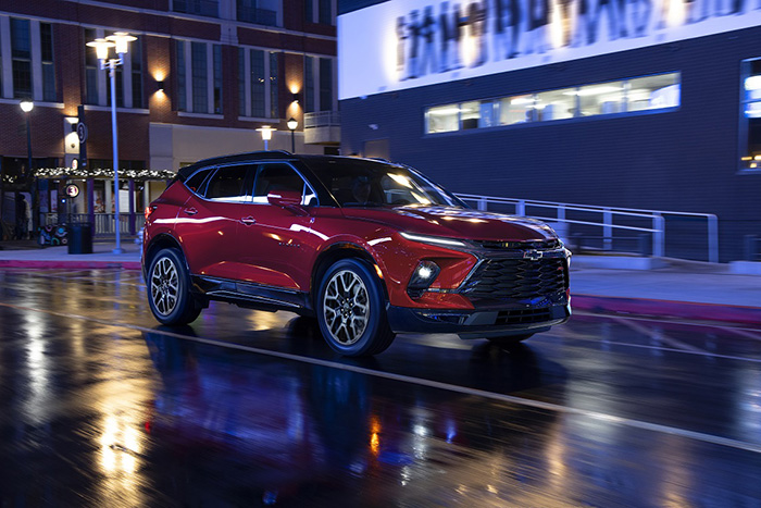 The Refreshed 2023 Chevrolet Blazer is Revealed with Head-Turning Good Looks and an Enhanced Technology Offering