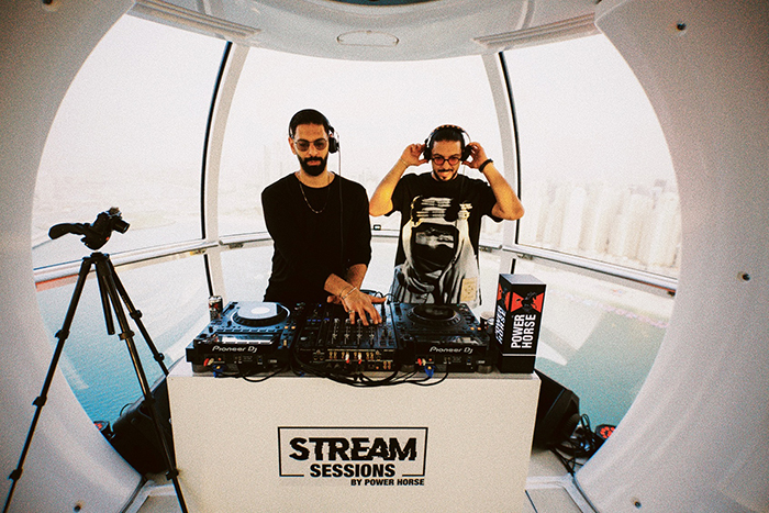 Things to do this Weekend: Watch the First Ever DJ Stream Inside of Ain Dubai Cabin, with Saudi DJs Dish Dash