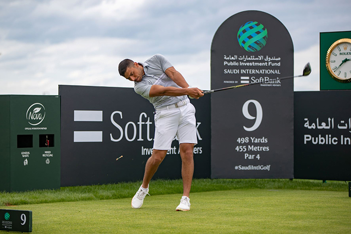 Saudi Arabia’s best young golfers wow US superstar Dustin Johnson ahead of strongest ever Saudi International