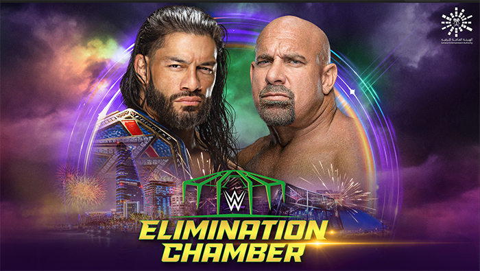 MATCH PREVIEW: LONG AWAITED CLASH BETWEEN ROMAN REIGNS AND GOLDBERG SET FOR ELIMINATION CHAMBER IN JEDDAH