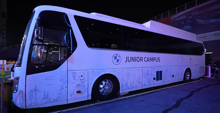 مجموعة BMW تتعاون مع أكاديمية نهضة لتنظيم فعالية Mobile Junior Campus في المملكة العربية السعودية
