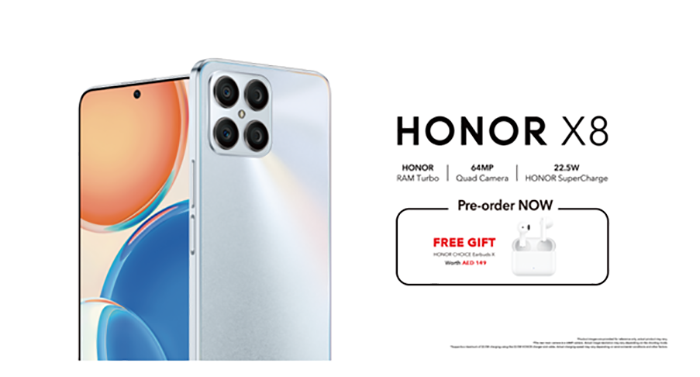 HONOR launches HONOR X8 with RAM Turbo Technology and Stunning Design