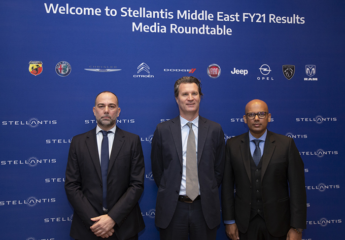 Stellantis Middle East announces outstanding performance in its first ever full year 2021 results
