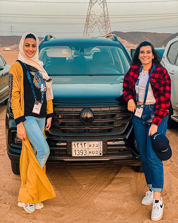 MG Saudi supports the First-Ever Off-Road Rally for Women in Saudi Arabia with two Saudi teams