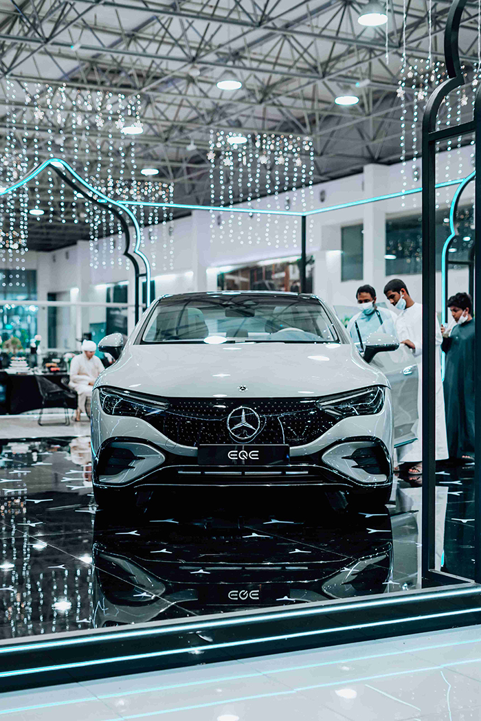 Emirates Motor Company Unveils the New EQE from Mercedes-EQ in Abu Dhabi for the First Time in the UAE