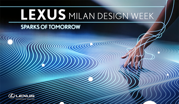 Lexus futuristic philosophy at Milan Design Week 2022