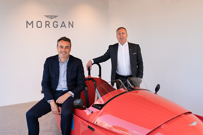 MORGAN MOTOR COMPANY STRENGTHENS ITS LEADERSHIP TEAM TO BUILD UPON ITS LEADING POSITION IN CRAFTSMANSHIP AND ICONIC DESIGN