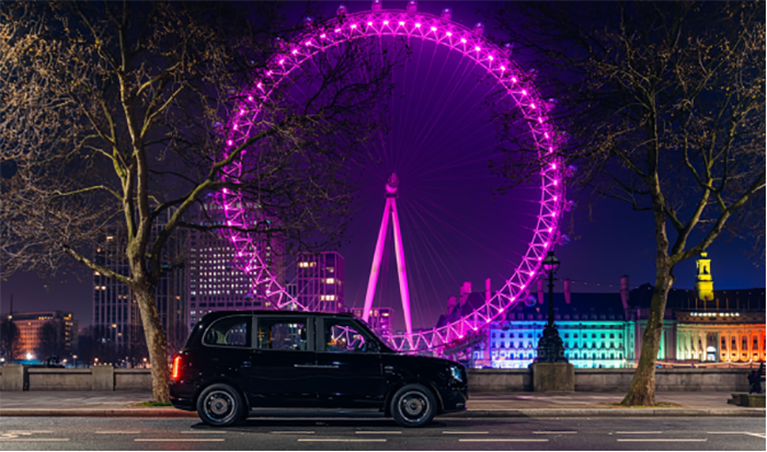 LEVC CELEBRATES SALE OF 5000TH TX ELECTRIC TAXI IN LONDON