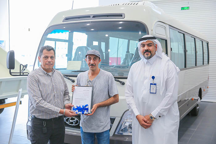 هيونداي موتور تكرم «أبطال رمضان» من سائقي الشاحنات والباصات