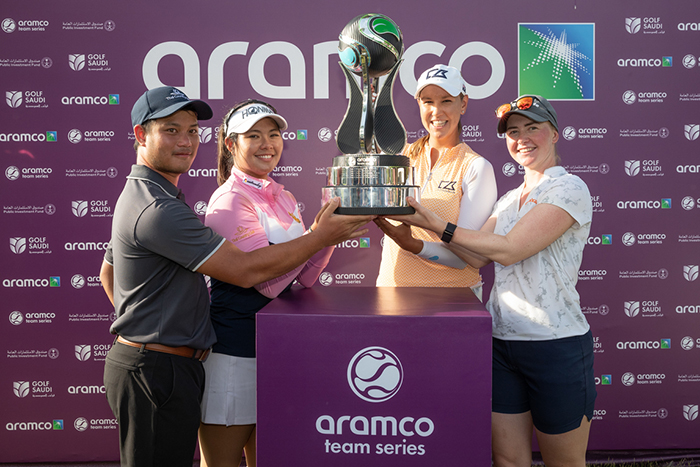 Australia’s Whitney Hillier captains team to victory at the Aramco Team Series – Bangkok; Patty Tavatanakit leads by two going into final day of individual contest
