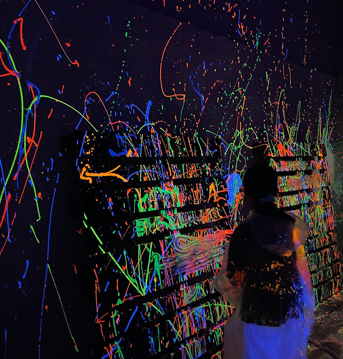 Let go of your inhibitions, experiment with colour and allow your imagination to run wild at Splatter Rooms: The thrilling new art experience has launched