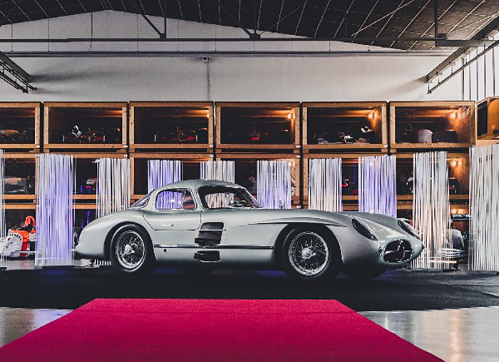 The ‘Mona Lisa’ of cars, a 1955 Mercedes-Benz 300 SLR Coupé, sells for record €135 million (c.$142 million) to benefit charitable fund