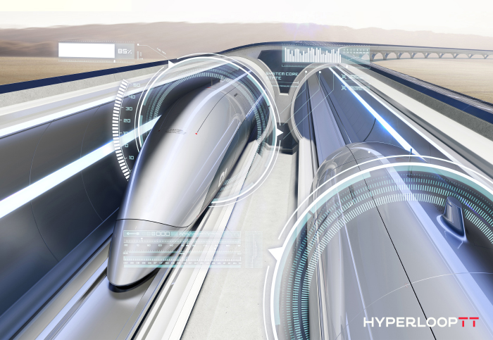HyperloopTT takes crucial step to reality with world-leading digital signalling and traffic management system, co-developed with Hitachi Rail