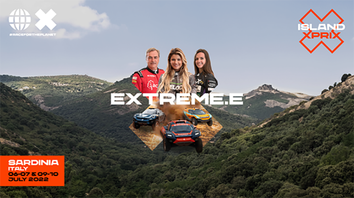 Extreme E returns to Sardinia for a double summer showdown co-organised with the Automobile Club d’Italia