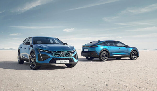 A NEW BREED OF PEUGEOT, A DYNAMIC FASTBACK, UNEXPECTED FROM EVERY ANGLE