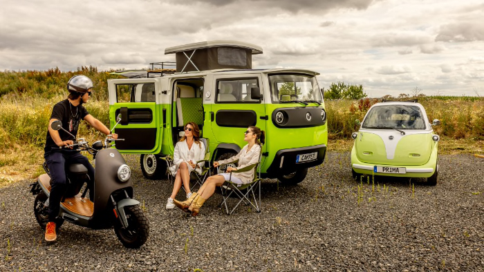 Automotive newcomer gives a glimpse behind the scenes – World premiere for the XBUS Camper