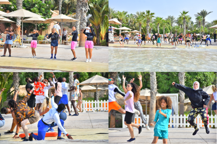 Spotlight On UAE’s Diversity As Multi Cultural Afro Dance Flash Mob Takes Aquaventure By Storm