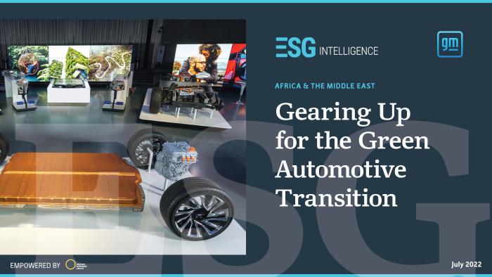 Oxford Business Group and General Motors team up for latest ESG Intelligence report