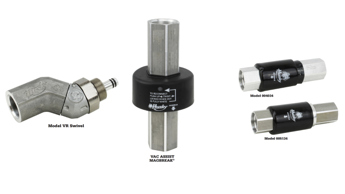 California Air Quality Regulators Approve EVR Certification for Husky Vacuum Assist Swivel and Safe-T-Breaks