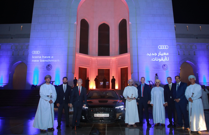 Enhanced Audi A8 L and S8 make Oman debut at spectacular National Museum in Muscat
