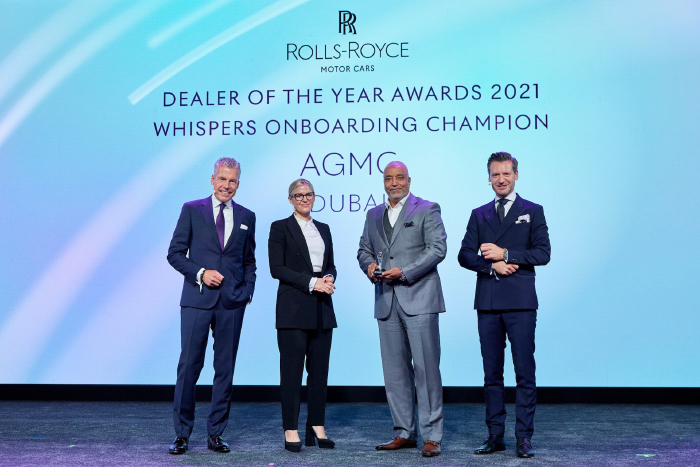 ROLLS-ROYCE MOTOR CARS DUBAI SCORES DUAL ACCOLADES AT WORLD DEALER AWARDS