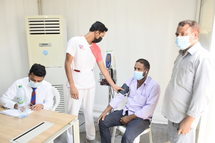 Cooling Center Serves More Than 20,000 Industrial Workers in Musaffah