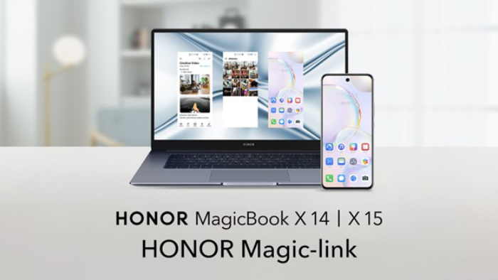 HONOR تقدم جهاز HONOR MagicBook X 14 وجهاز HONOR MagicBook X 15 بقوة فائقة ومعالج 11th Gen Intel® CoreTM