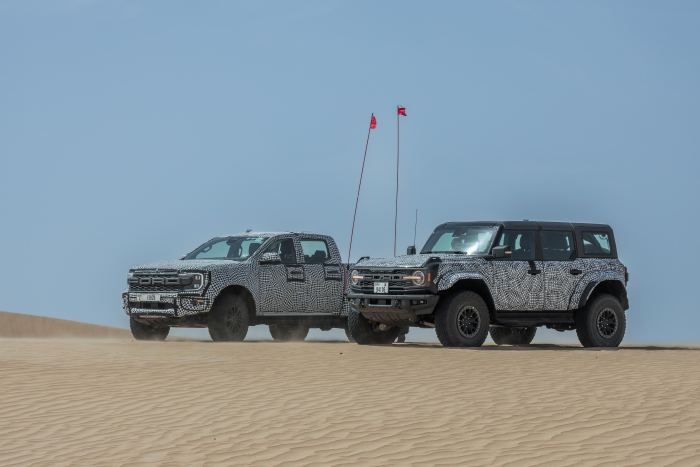 Bronco Raptor and Ranger Raptor: Ford’s Toughest Tested for the Middle East