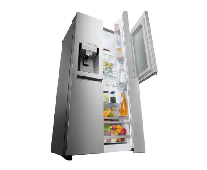 GET READY FOR THE SUMMER HEAT WITH THE  FEATURE-PACKED LG SIDE-BY-SIDE REFRIGERATOR