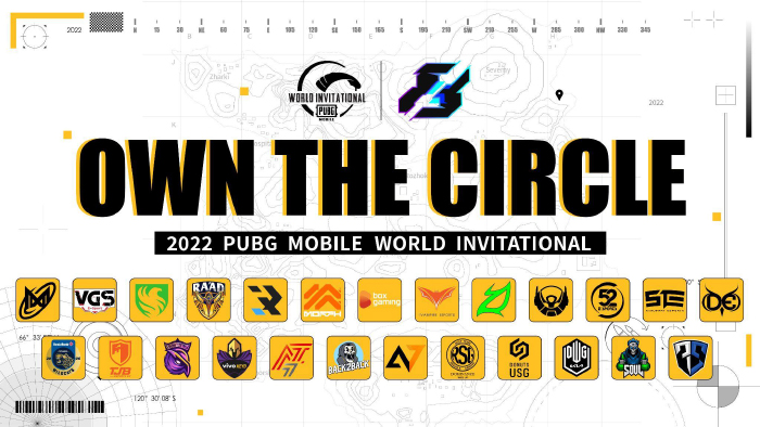 2022 PUBG MOBILE WORLD INVITATIONAL POWERED BY GAMERS8 KICKS OFF ON AUGUST 11TH!