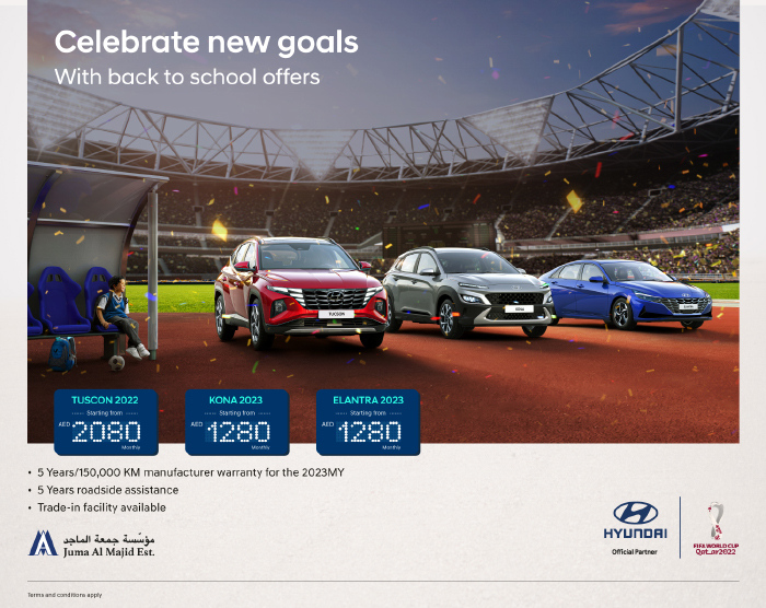 Celebrate New Goals with Hyundai Back to School Offers