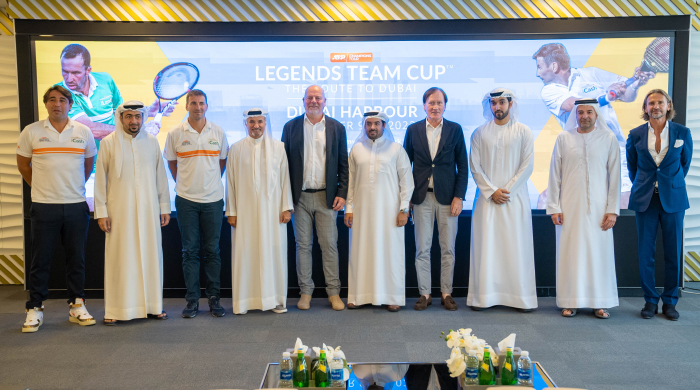 TENNIS WORLD-STARS, SUPERYACHTS AND A SPECTACULAR VENUE,  THE LEGENDS ARE ON THEIR WAY TO DUBAI