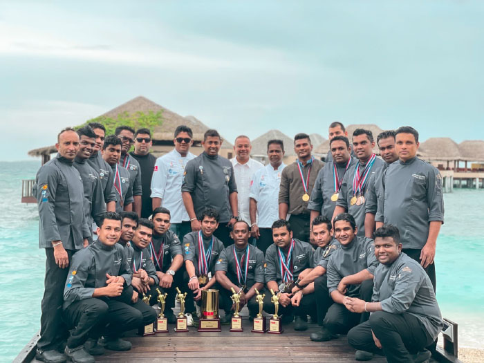 Adaaran Prestige Vadoo named Most Outstanding Culinary Organisation at the FHAM 2022 International Culinary Challenge